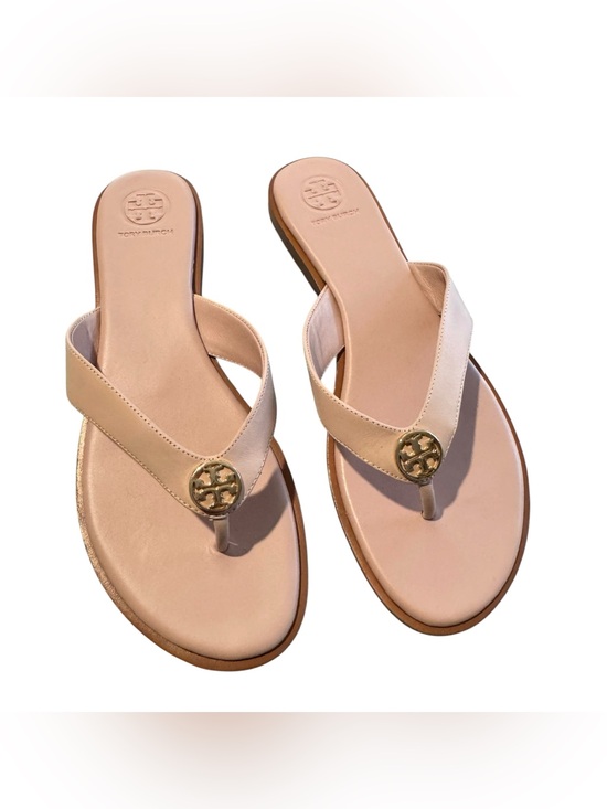 Tory Burch Shoes - NWT Tory Burch Women's Benton Thong Sandal 8.5 seashell pink gold